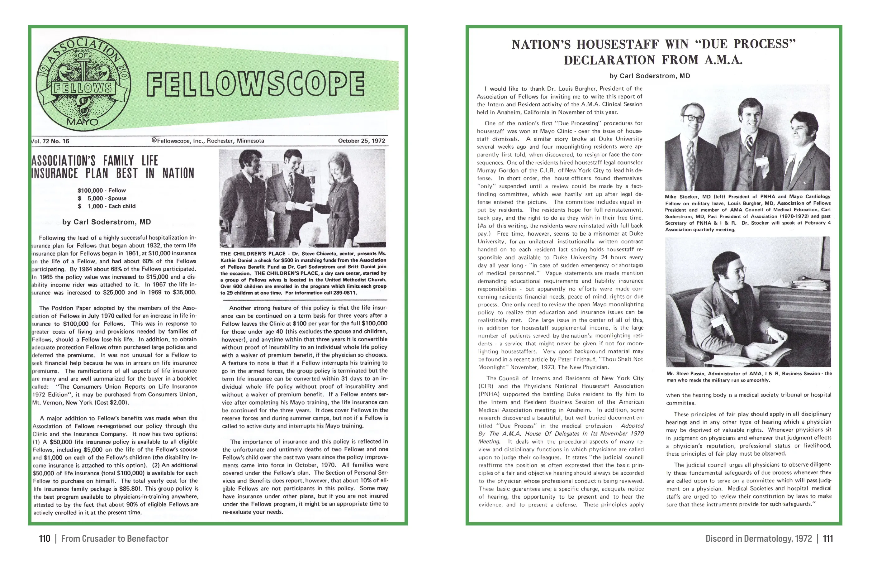 Pages 110–111 of the book. From Chapter 8: Discord in Dermatology